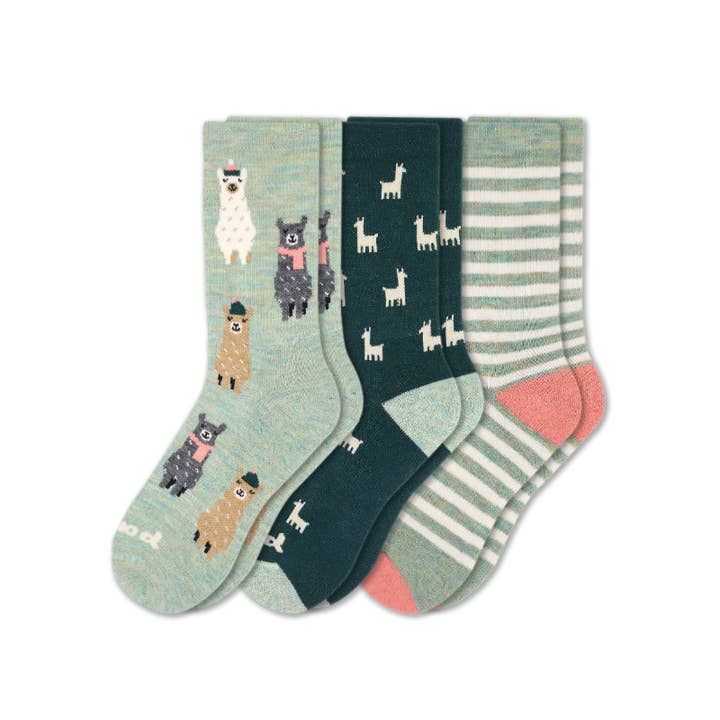 Pacas - Wholesale Socks - Women's - 3 Pack - Women's Crew Pacas Socks38
