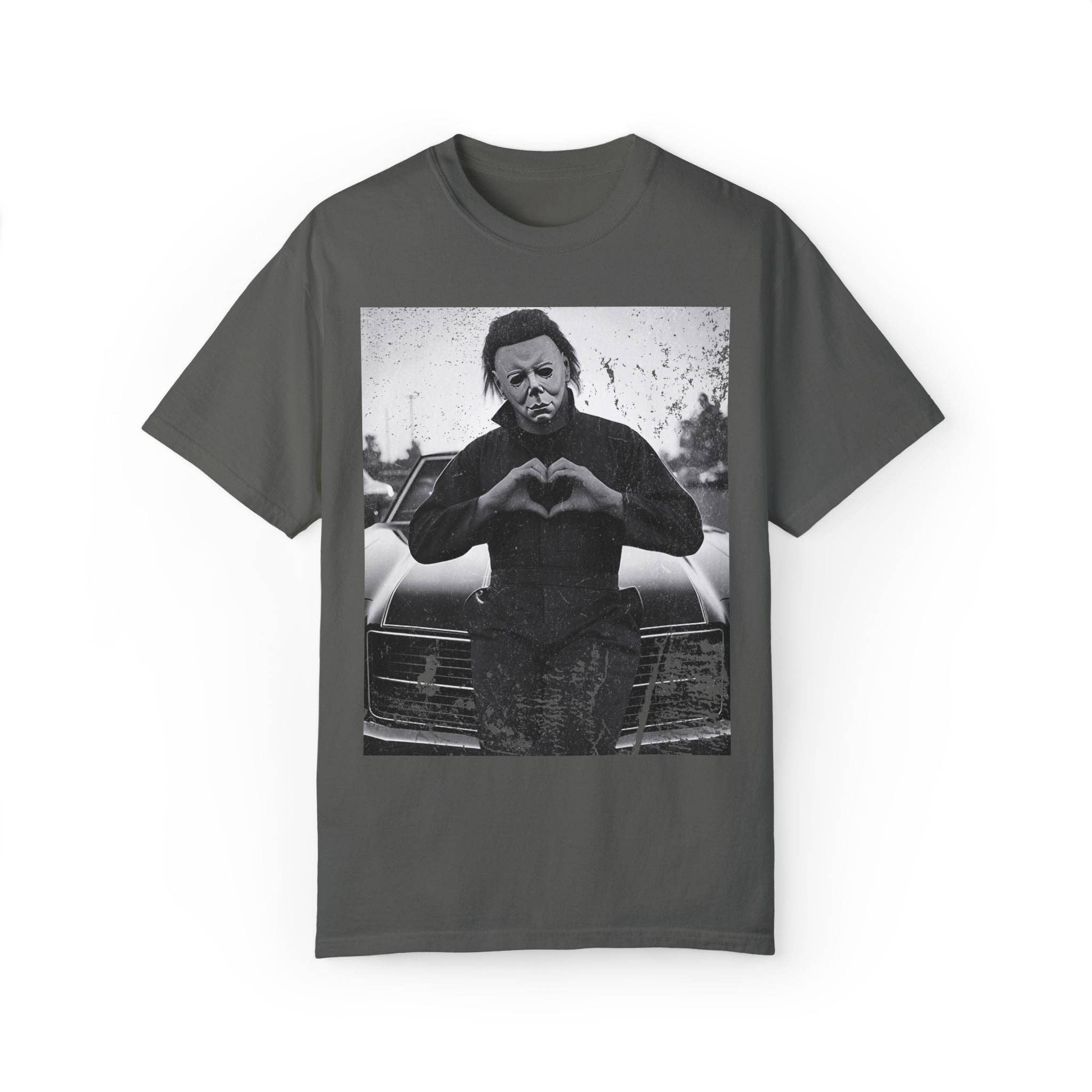 KILLER RETRO - Wholesale Screen Printed T-Shirt - Unisex - Retro Michael Myers Vintage T-shirt.2