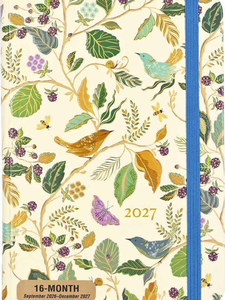 2027 Birds & Berries Weekly Planner for wholesale by Peter Pauper Press