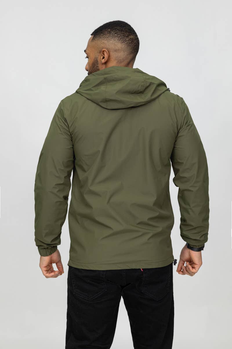 Zayne Paris – Großhandel Jacke - Herren – Wasserdichte Jacke mit Reißverschluss und Kapuze kd1023-31