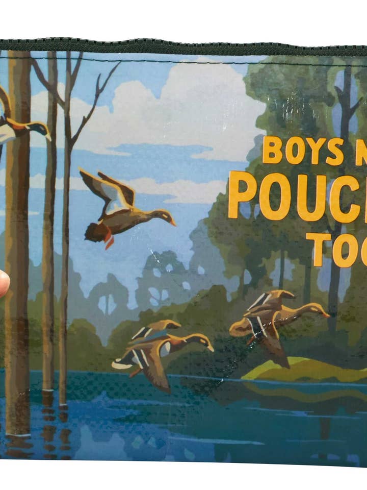 Boys Need Pouches Zipper Pouch for wholesale by Incognito