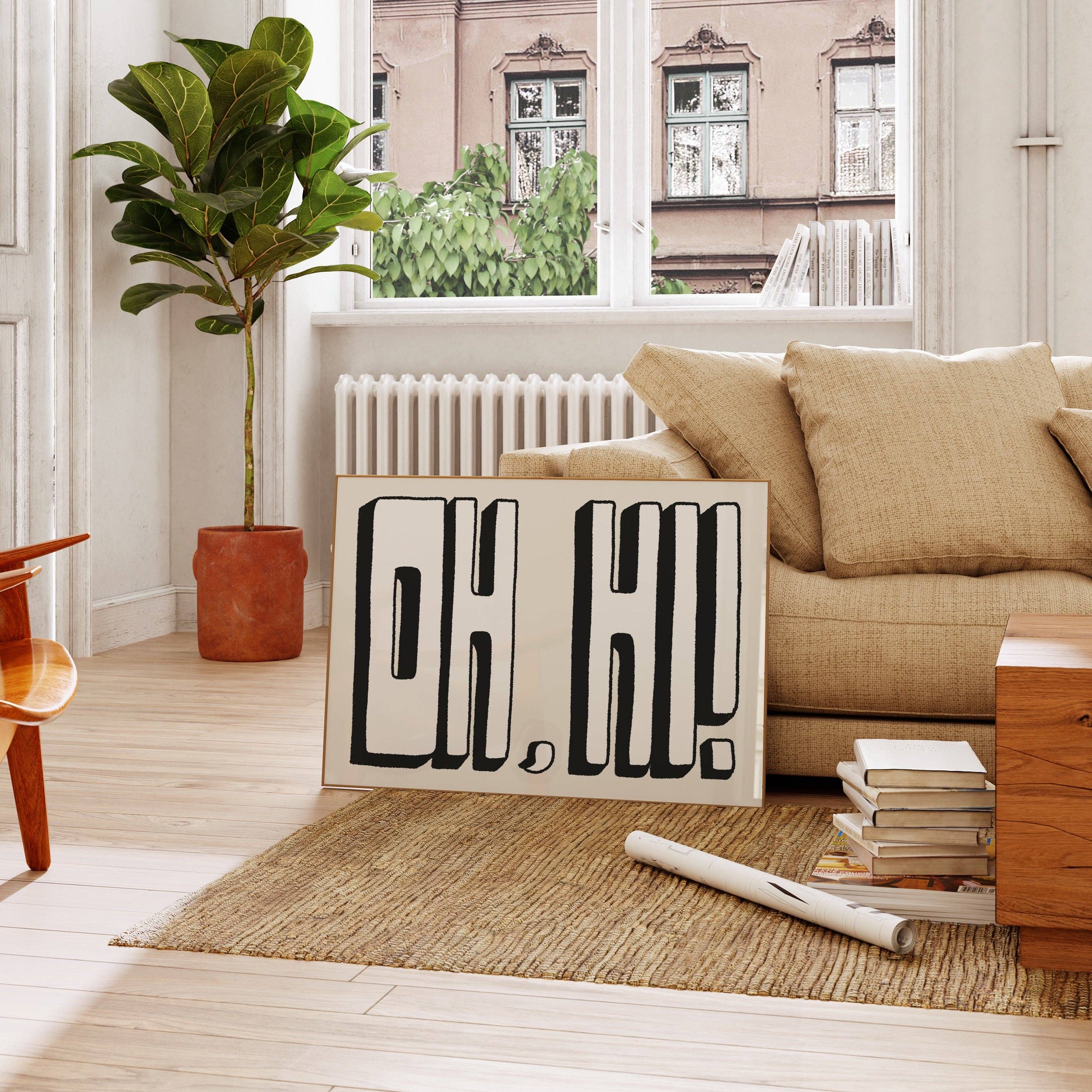 Lune Club - Vente Affiche d'art - Oh, salut l'impression4