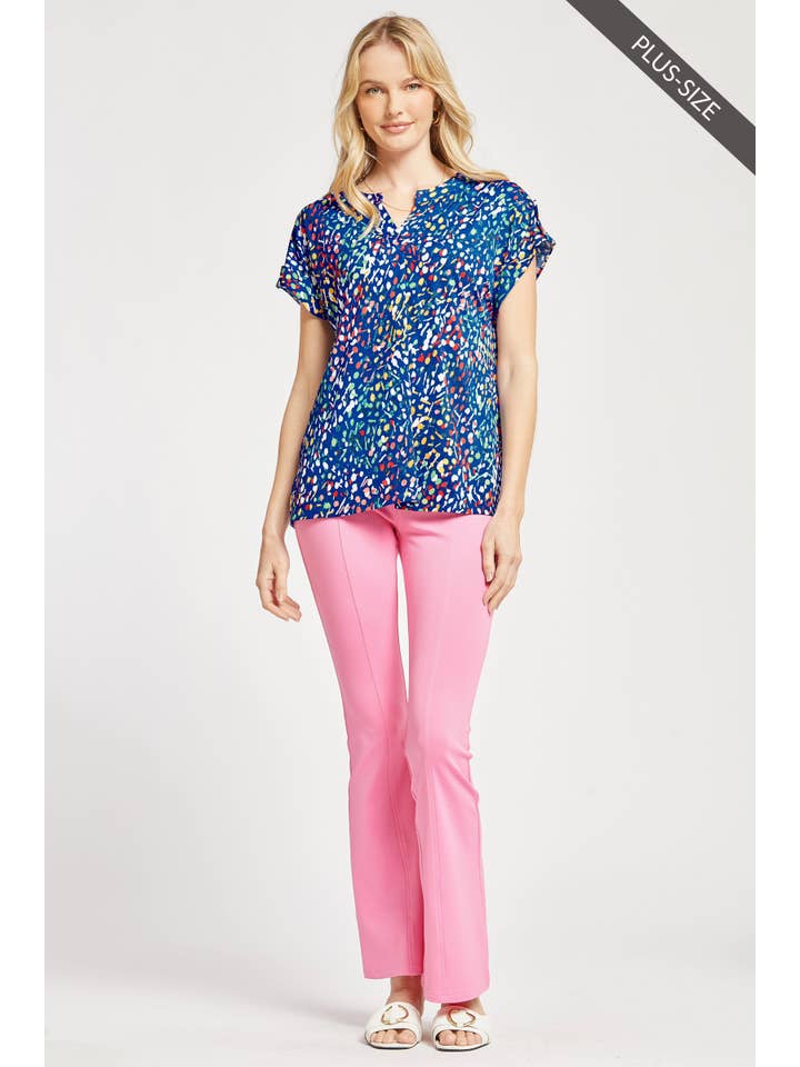 Royal Multi PLUS SIZE Lizzy Dolman Short Sleeve Wrinkle Free for wholesale on Faire