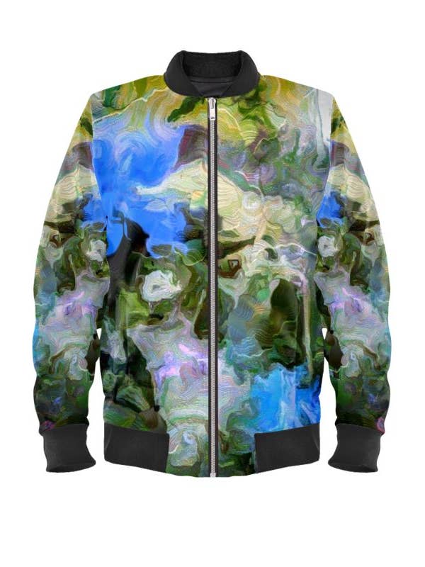 Veste bomber « Ella » Lady B pour la vente par Lady Barbara Pinson Artist