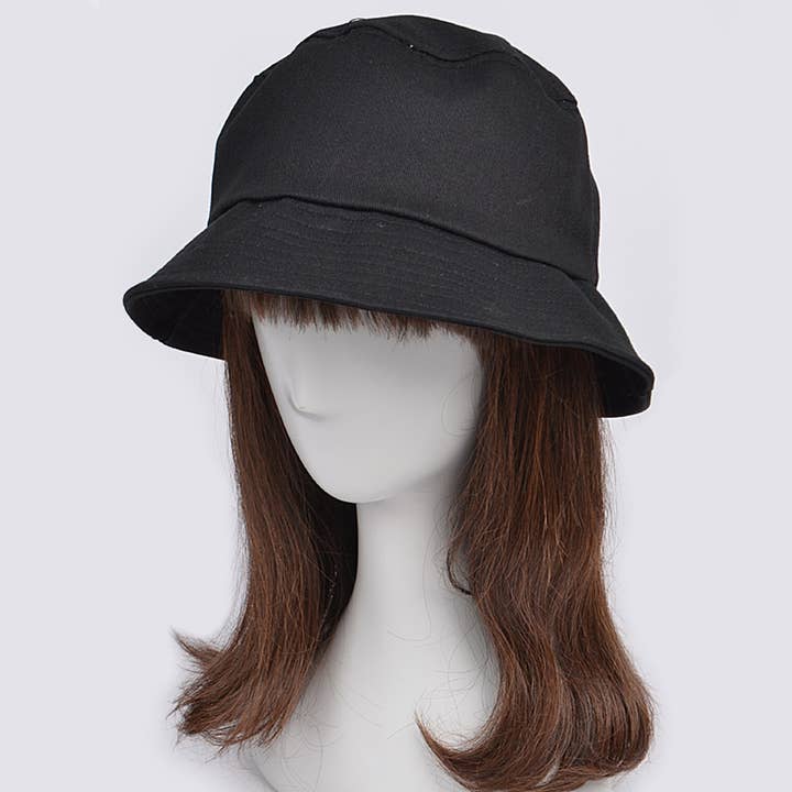 SIMPLY SOLID BUCKET HAT for wholesale by 3AM BY H&D ACCESSORIES
