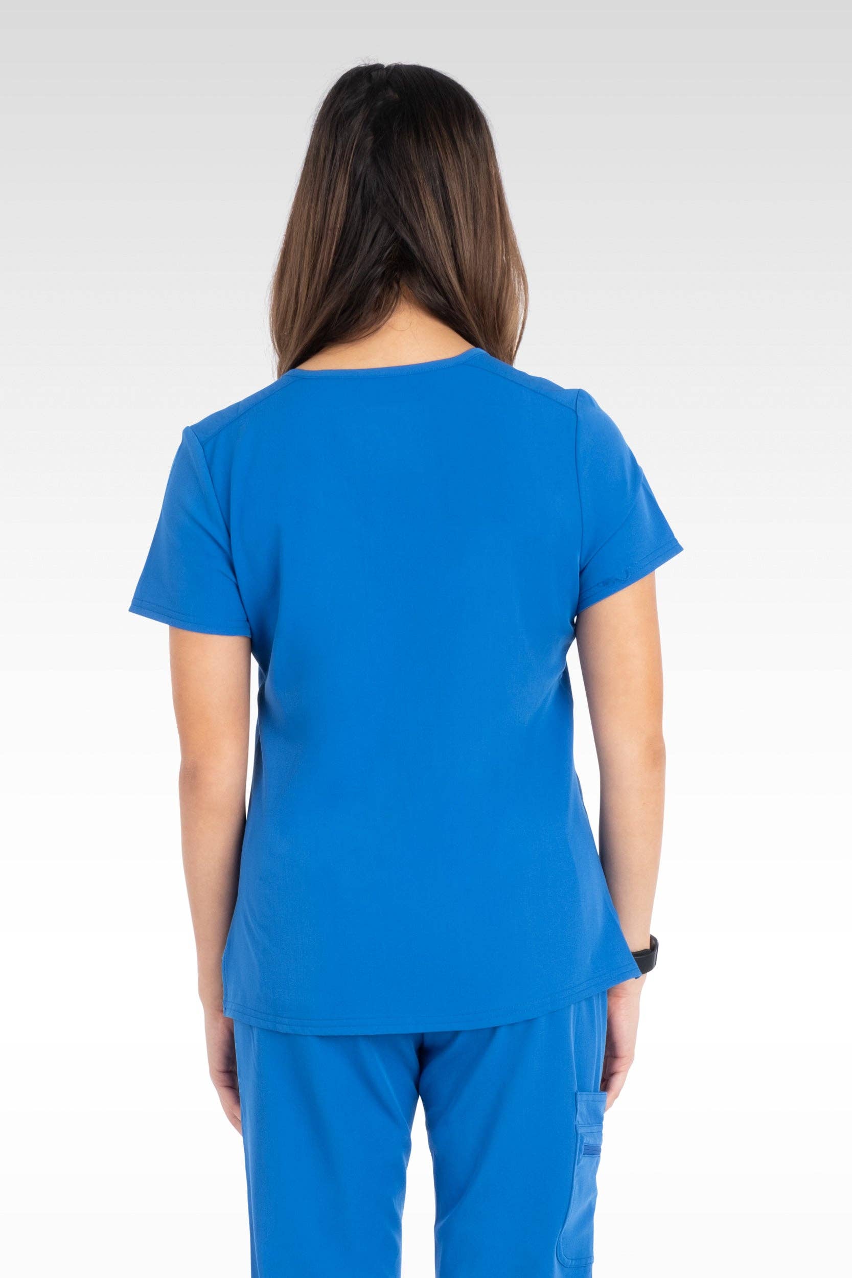 Aura Naturale - Wholesale Uniform voor gezondheidszorg - Dames - Kara Dames Ronde Hals Scrubstop met 4 Zakken (94002)26
