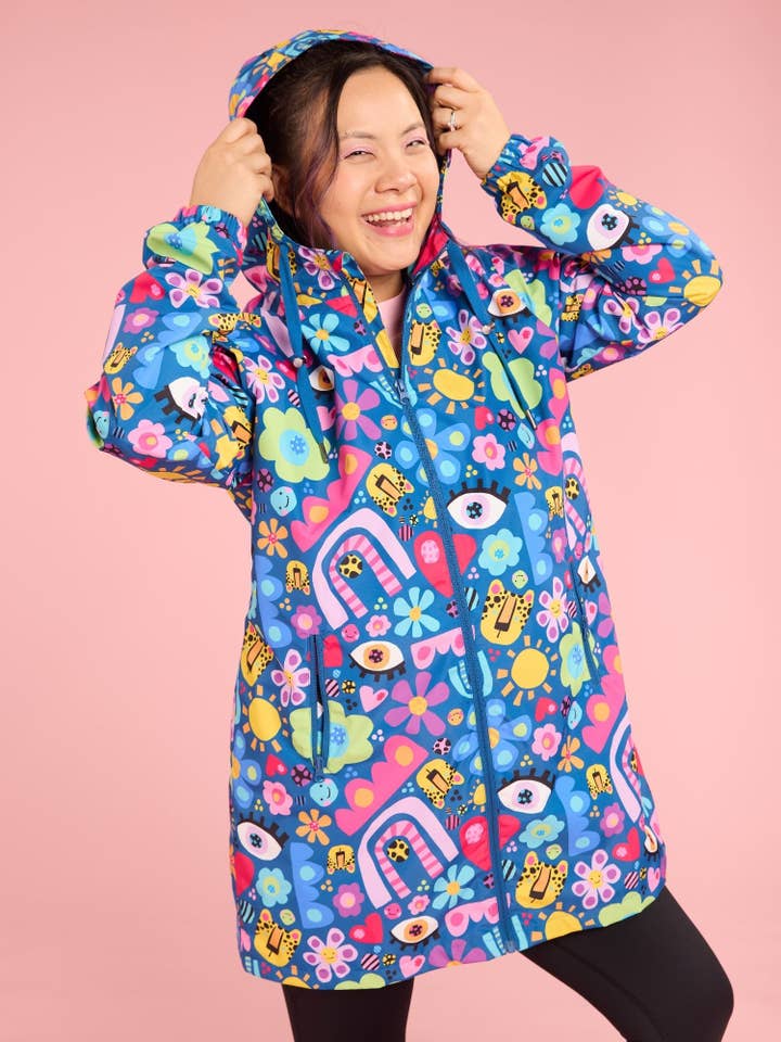 My Things Longline Raincoat - Adults for wholesale by Mama Movement