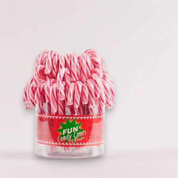 ADG Diffusion – wholesale Polkagrisar – RÖTT CANE CANE CANE - 72 st rör2