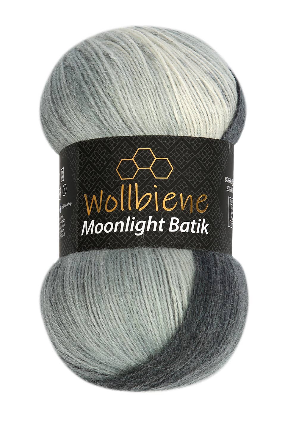 Wollbiene - Wholesale Yarn - Wool Bee Moonlight Batik Crochet Knitting Wool DIY13