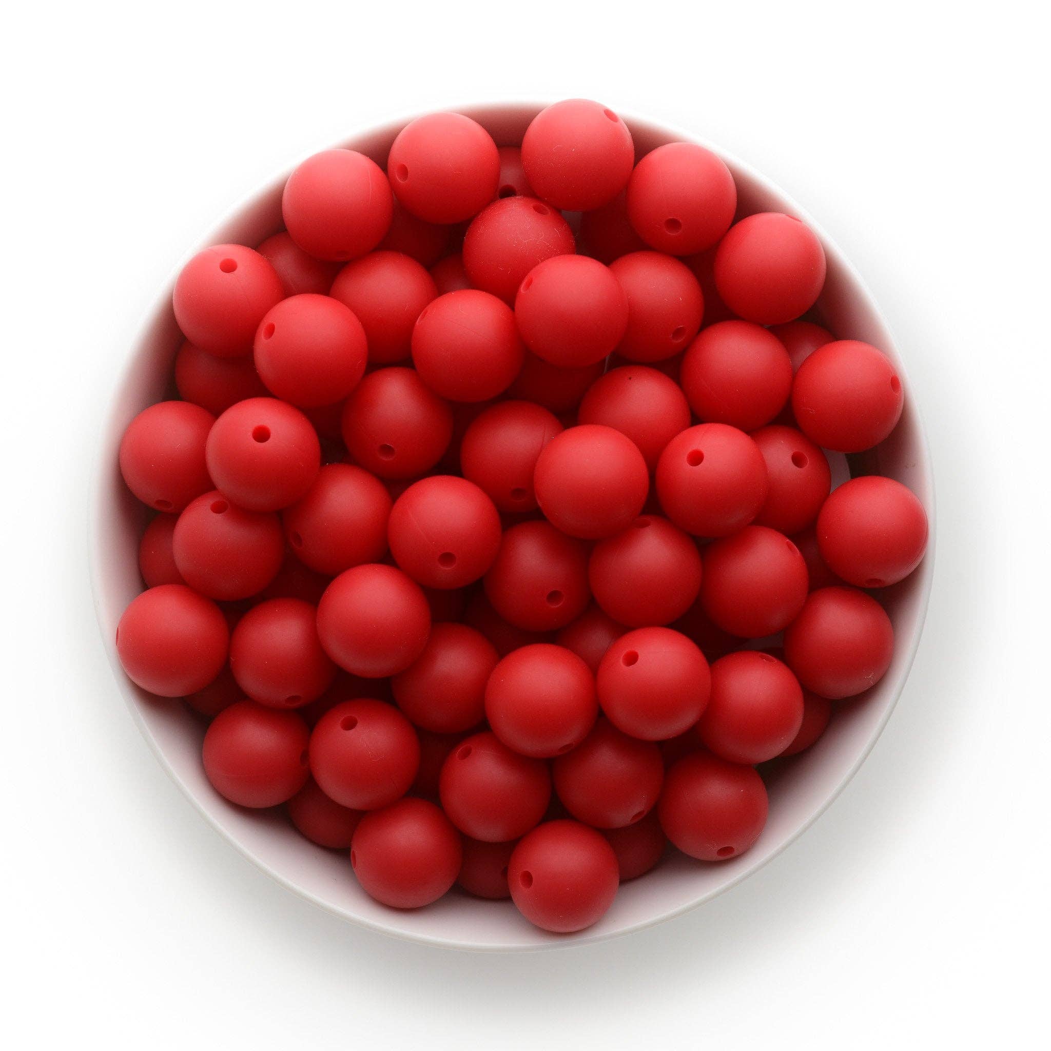 Cara & Co Silicone Craft Supply - Wholesale Beads - 15mm Round Silicone Beads16