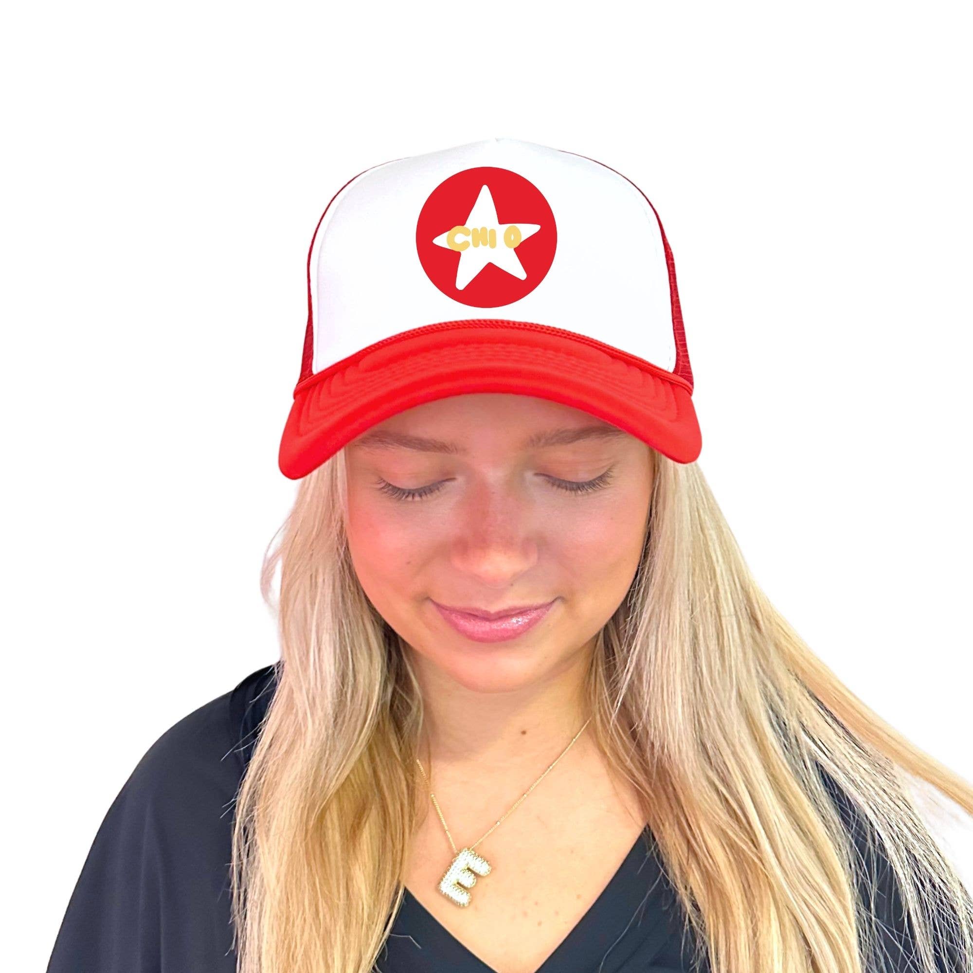 Sarahndipity Shop - Wholesale Trucker Hat - Women's - Sorority 2-Tone Trucker Hat - Choose your Design/Pattern7