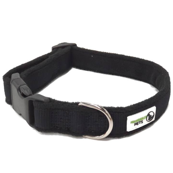 Moondidley Pets - Wholesale Pet Collar - Dog - 100% Pure Bamboo Fibre w/Fleece Lining Dog Collar