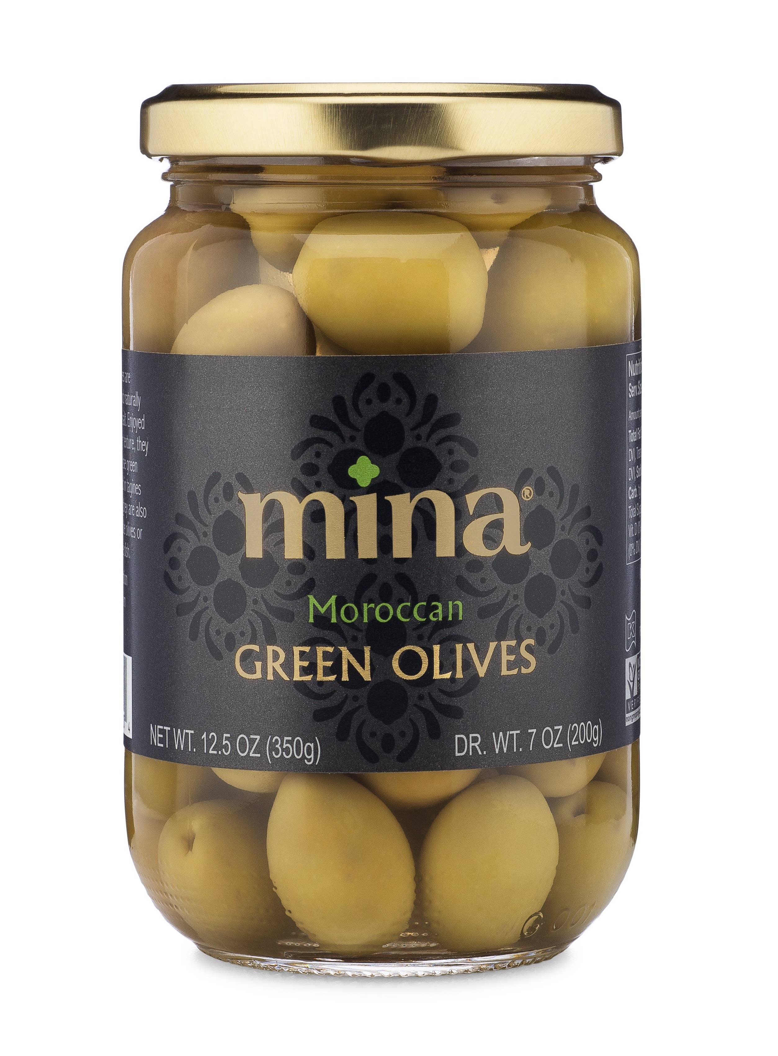 Mina - Wholesale Olives - 12.5 oz Green Olives