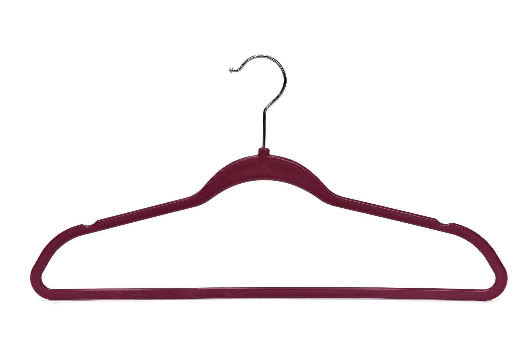 Quality Hangers - Wholesale Clothes hangers - Space saving Plastic Shirt Hangers - 200/case4