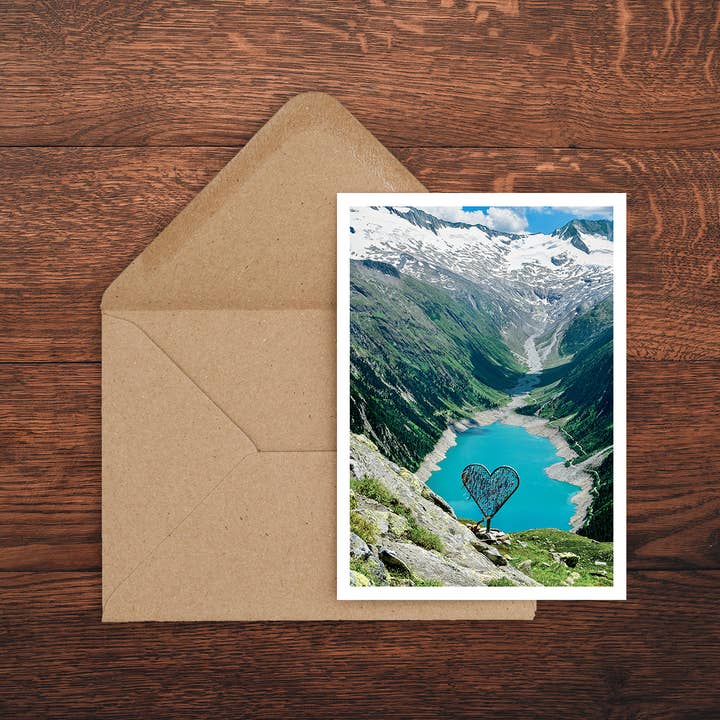 Mountain Heart Card för wholesale av Tiny Hands Productions