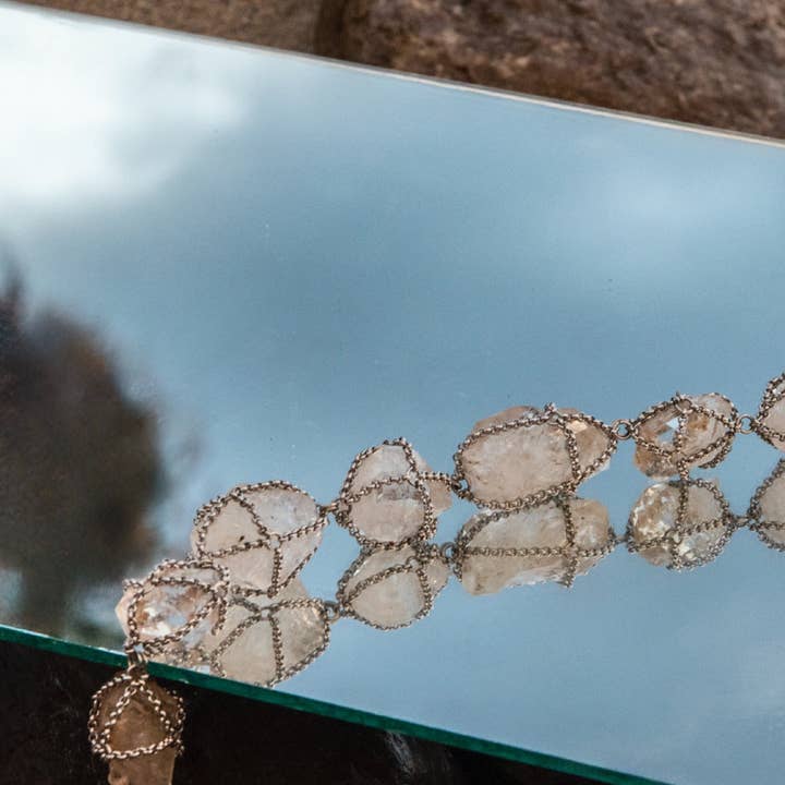 Chunky Caged Chain Necklace for wholesale by MHART