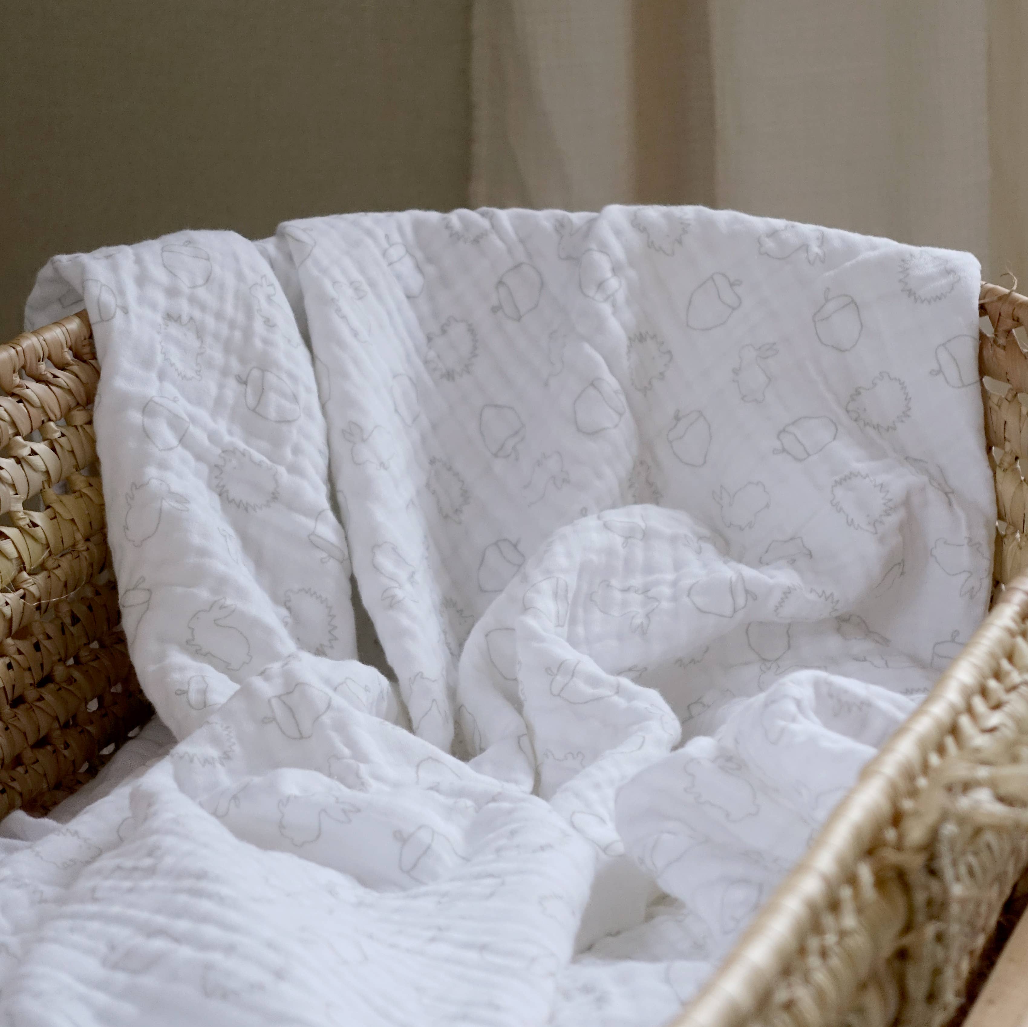 Muslinz - MerryGoRoundUK Ltd - Vendita all'ingrosso Copertina avvolgente - Neonati - MuslinZ coperta in mussola di cotone a 3 strati14