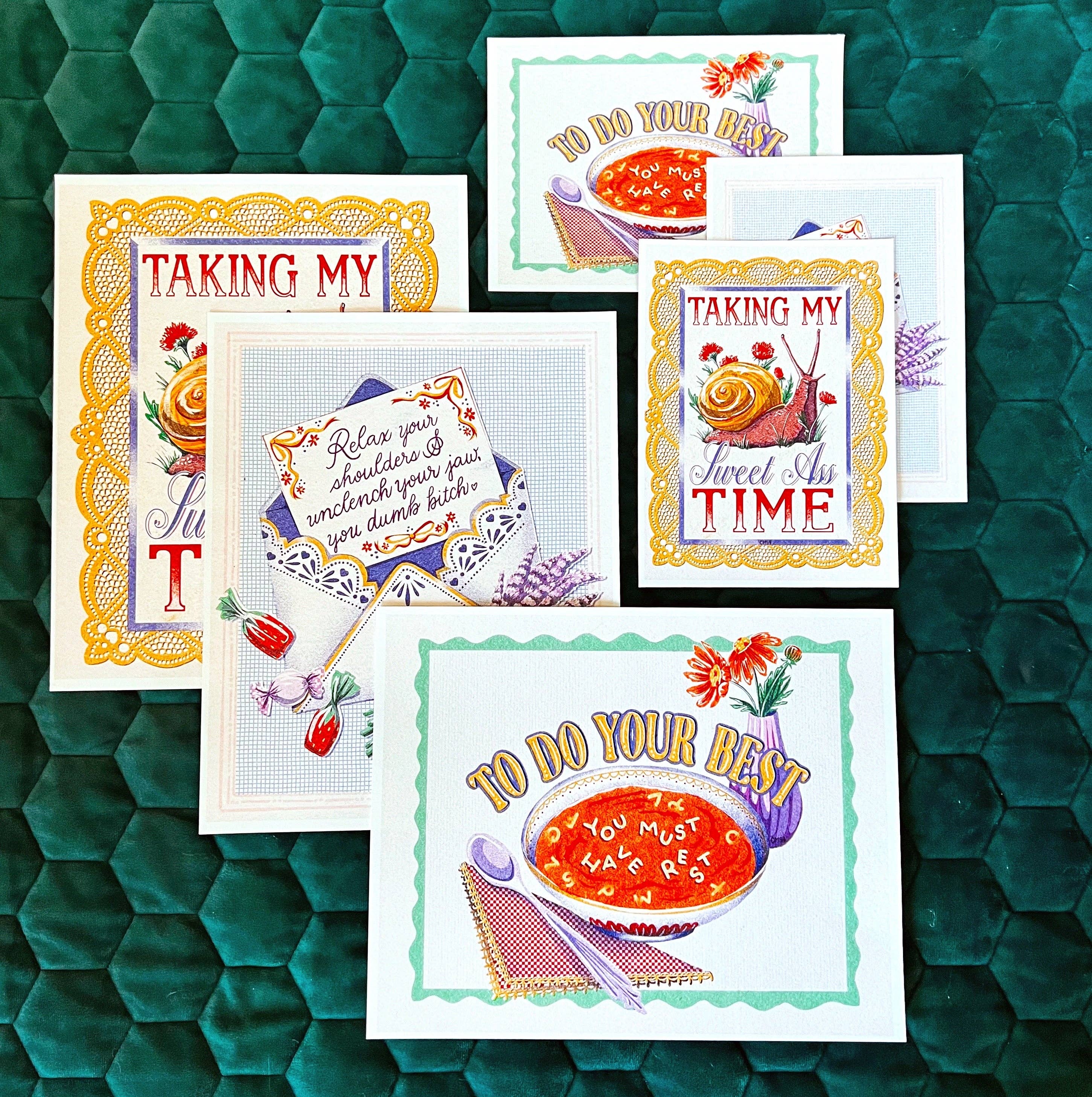 Chaos Magic Studio - Wholesale Art Print - Taking My Sweet Ass Time Art Print - Multiple Size options2