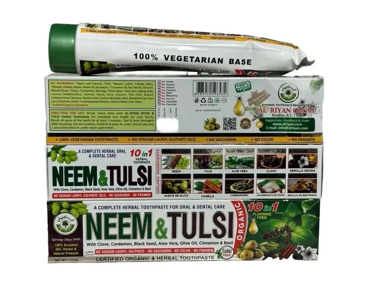 Sea Moss Me Now - Wholesale Toothpaste - Organic Neem & Tulsi Toothpaste1