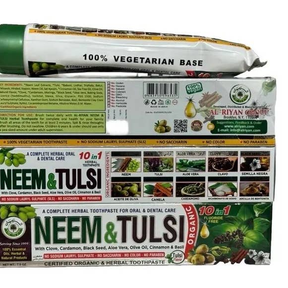 Sea Moss Me Now - Wholesale Toothpaste - Organic Neem & Tulsi Toothpaste1