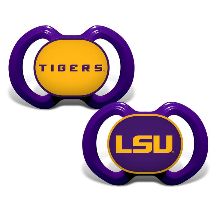 LSU Tigers - Pacifier 2-Pack for wholesale by Masterpieces Puzzles