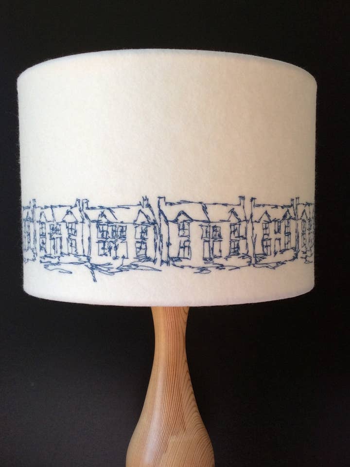 Porthleven Lampshade for wholesale by melody ryder designs