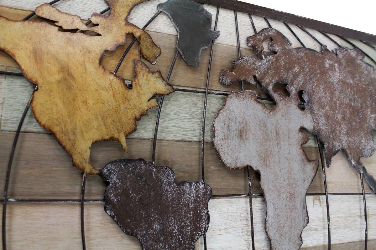 Aspire Home Accents - Wholesale Wall Accent - Marco Wall Decor  - 24"H x 39.5"W3