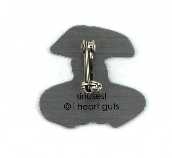 I Heart Guts | Organ Plushies Wholesale - Wholesale Lapel Pin/Button - Sinus Lapel Pin - Don't Call Me Stuffy4