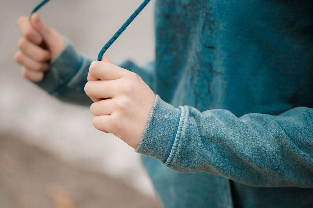 Your Green Kitchen – Engroshandel Hoodie – Kvinder – Hættetrøje/Floral Jellyfish/ Teal Sweatshirt2