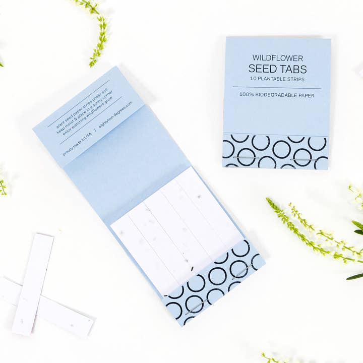 Libretto di Semi di Fiori Selvatici - Azzurro Polvere per la vendita all'ingrosso da parte di Studio 82°