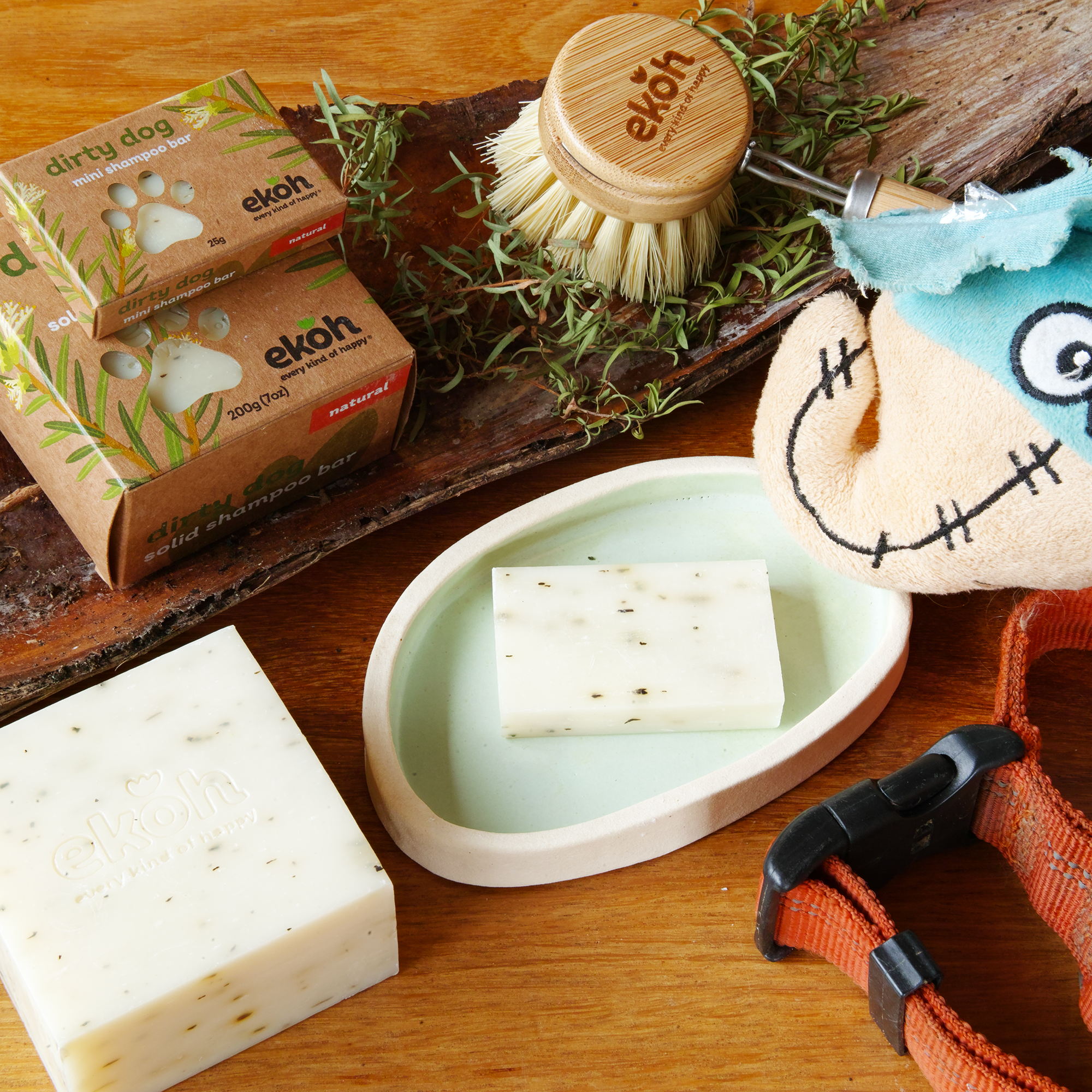 EKOH – wholesale Djurschampo - Hund – Sällskapsdjur schampo tvål bar smutsig hund mini naturlig schampo tvätt bar 25g/.88 oz3