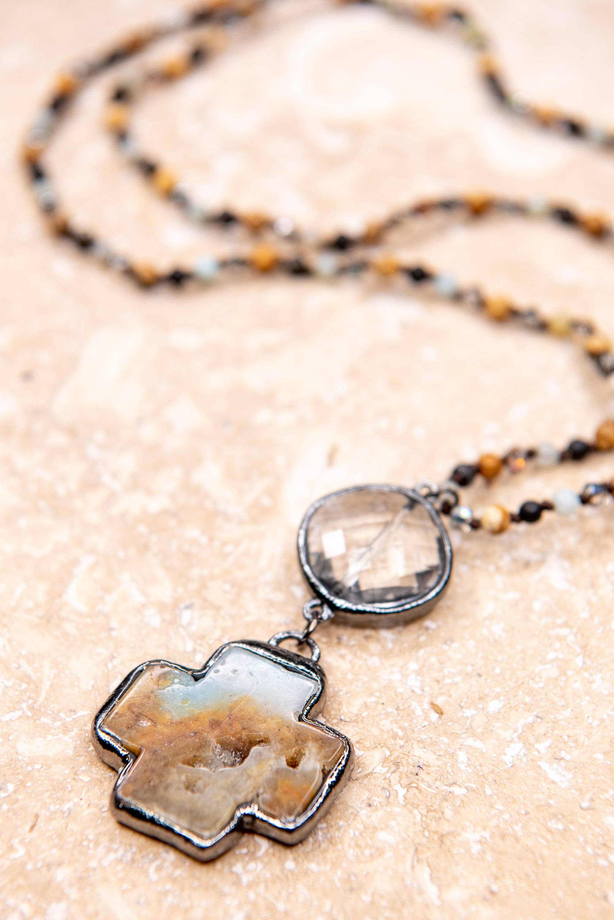 Dylan Designs - Wholesale Pendant/Charm Necklace - McCall Necklace in Amazonite8