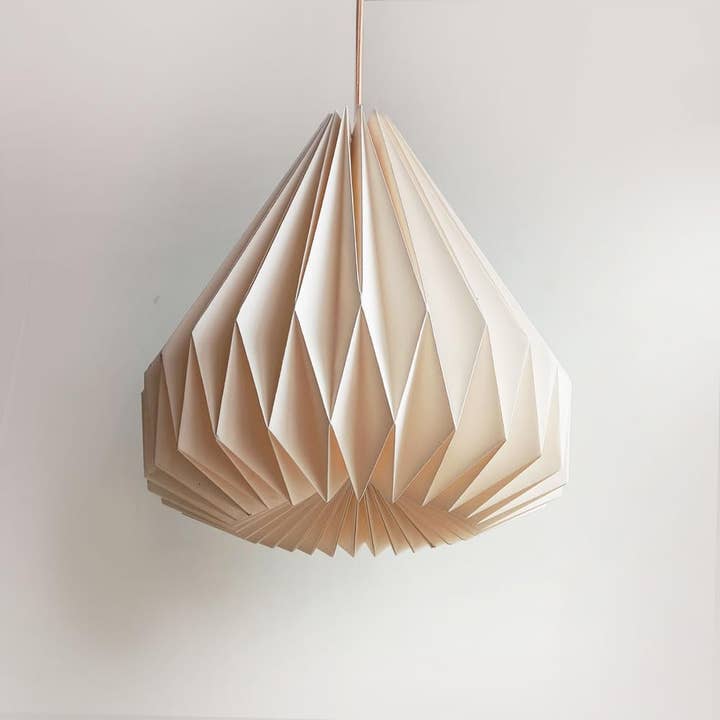 Pantalla colgante blanca Kamalkali con cable para venta al por mayor de GoGlocal