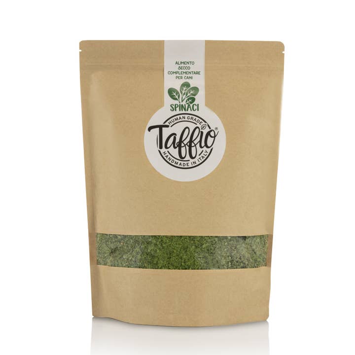 Tørret spinat 300g for engroshandel hos TAFFIO PET FOOD