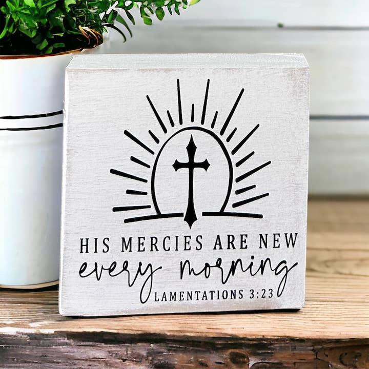 Inkwood Crafters - Wholesale Sign - Bible Verse Trio Mini Signs (Group 2) - Set of 3