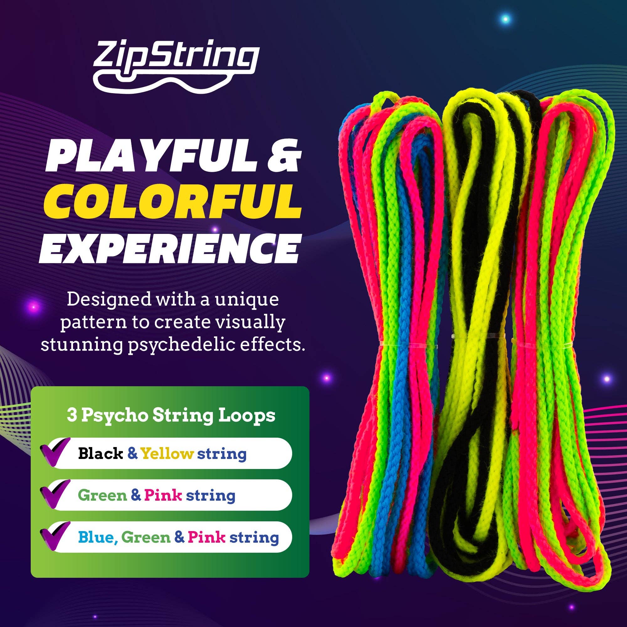 ZipString - Wholesale Classic Toy - Kids - Psycho Pack3