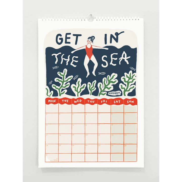 Jade Fisher - Wholesale Calendar - Tips For A Good Year 2026 Wall Calendar- Wellness+Positivity4