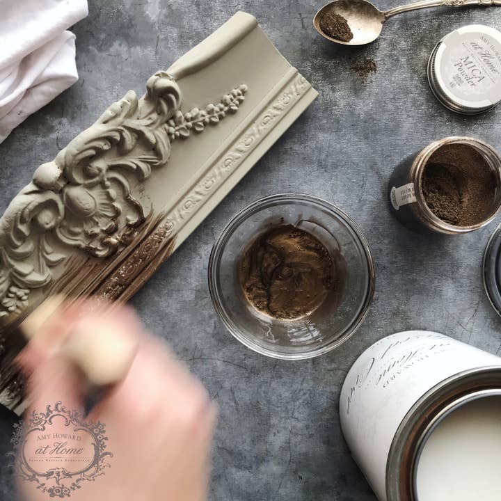 Amy Howard at Home - Wholesale Craft Supplies - Bright Bronze - Mica Powder1