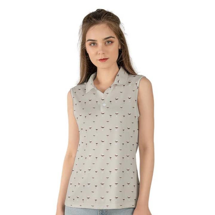 Moody on the Green LLC - Wholesale Polo - Women's - Espresso Martini Women's Polo2