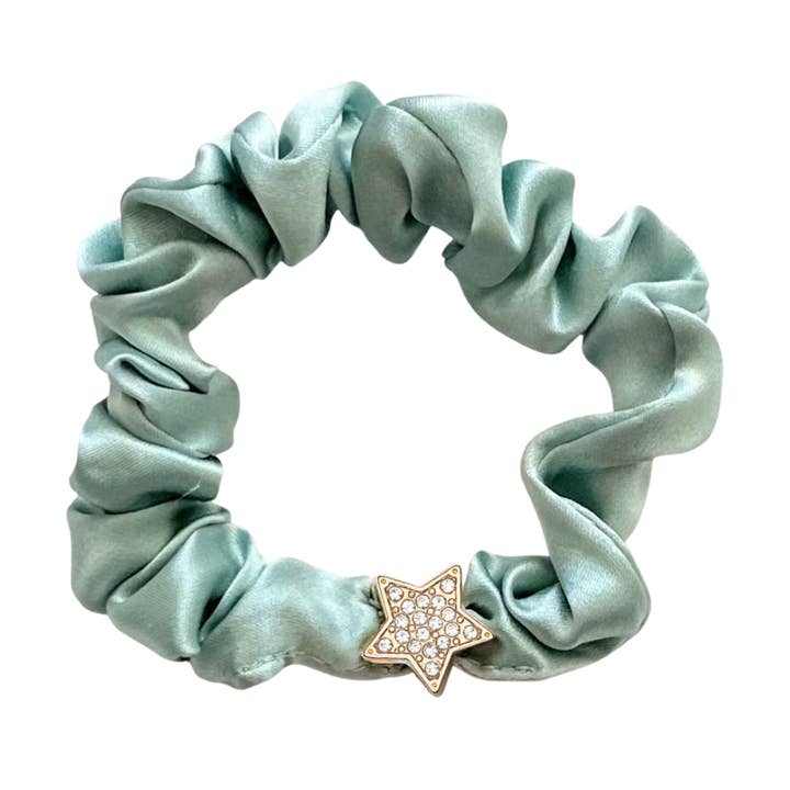 Silke Scrunchie - Caribbean Breeze for engroshandel hos Charms by Charlotte