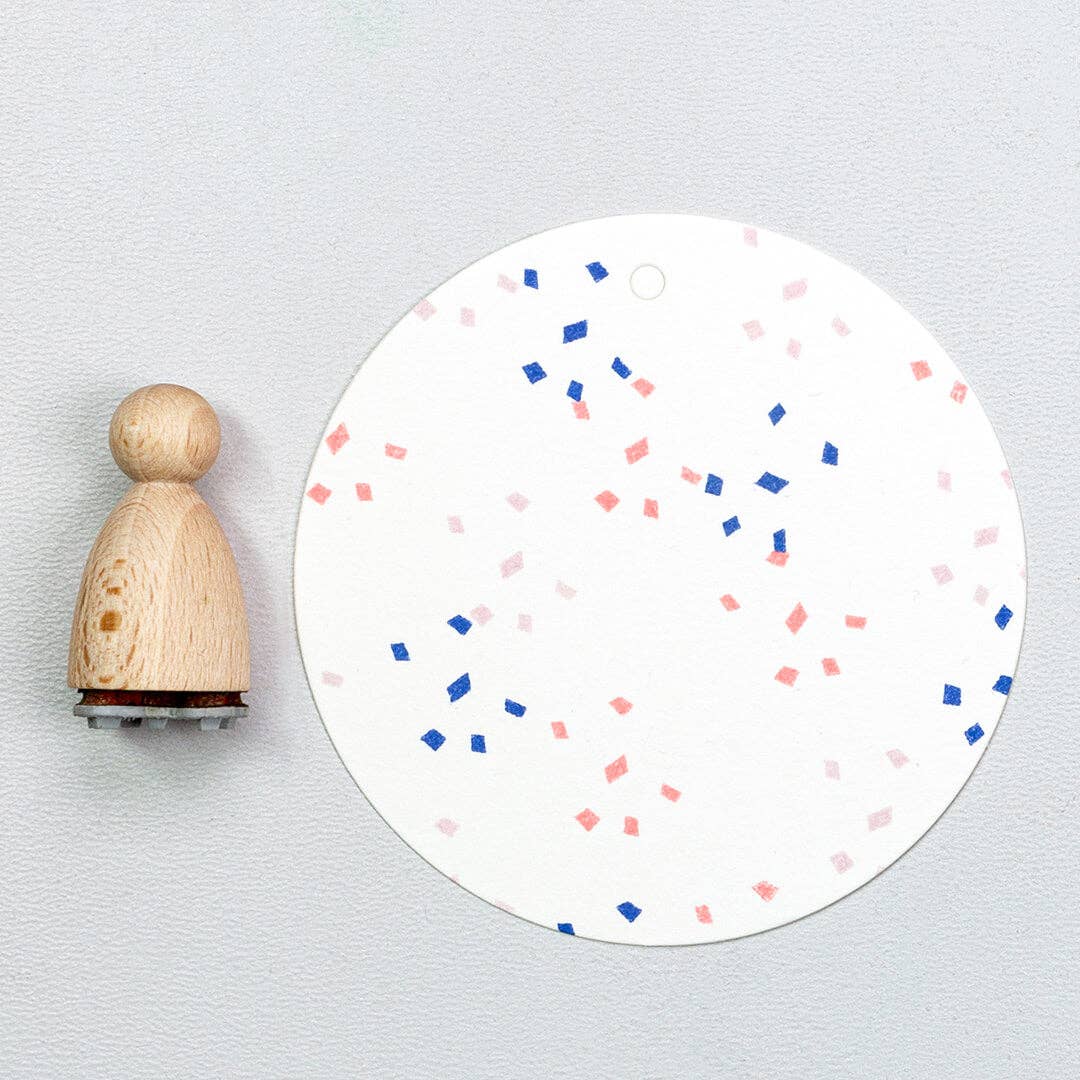 Perlenfischer - Wholesale Rubber/Decorative Stamp - 12x Stamp | Confetti0