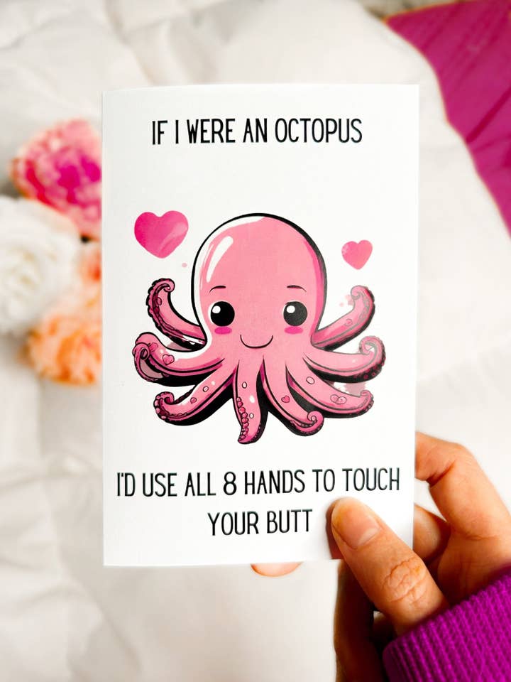 Cheeky Valentine’s Day Greeting Cards for wholesale by Girl Code Couture