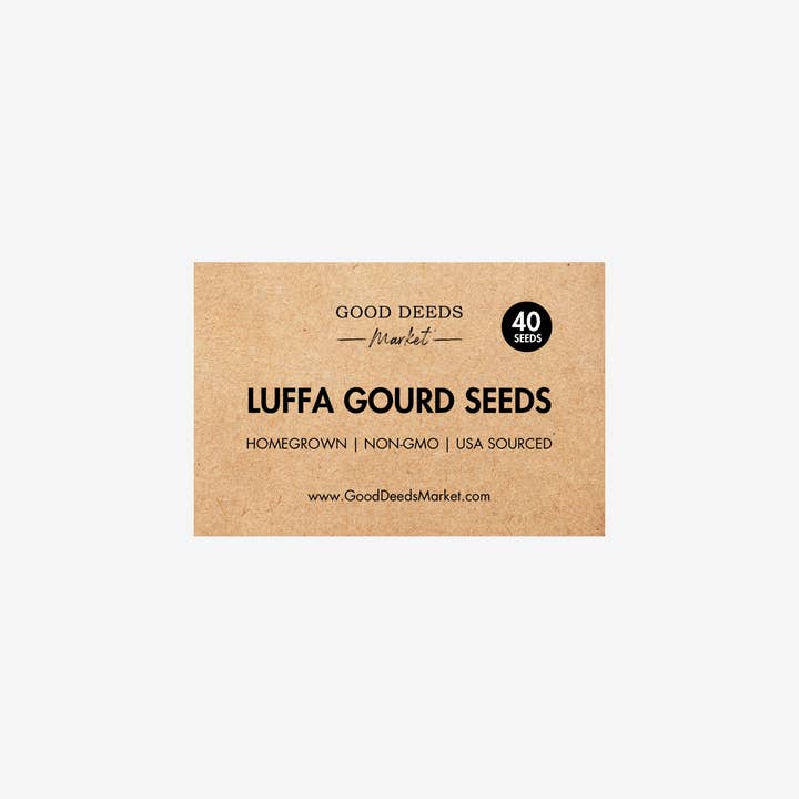 Luffa (Loofah) Gourd Seeds for wholesale by Good Deeds Market
