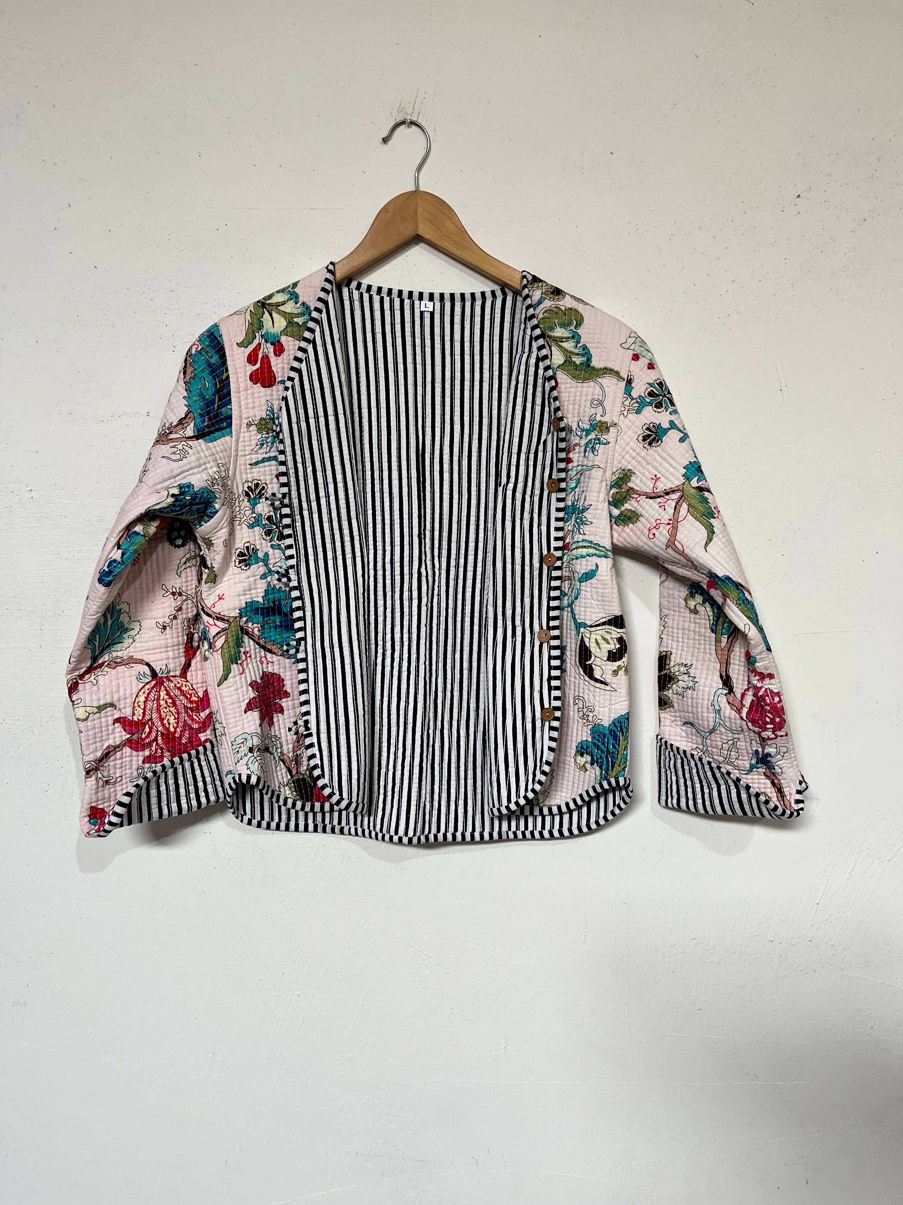 Ayras World - Wholesale Jacket - Women's - Willow Reversible Cotton Quilted Jacket5