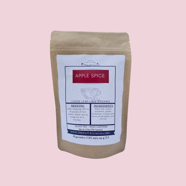 Apple Spice Chai for wholesale by The Natural Mama Co.