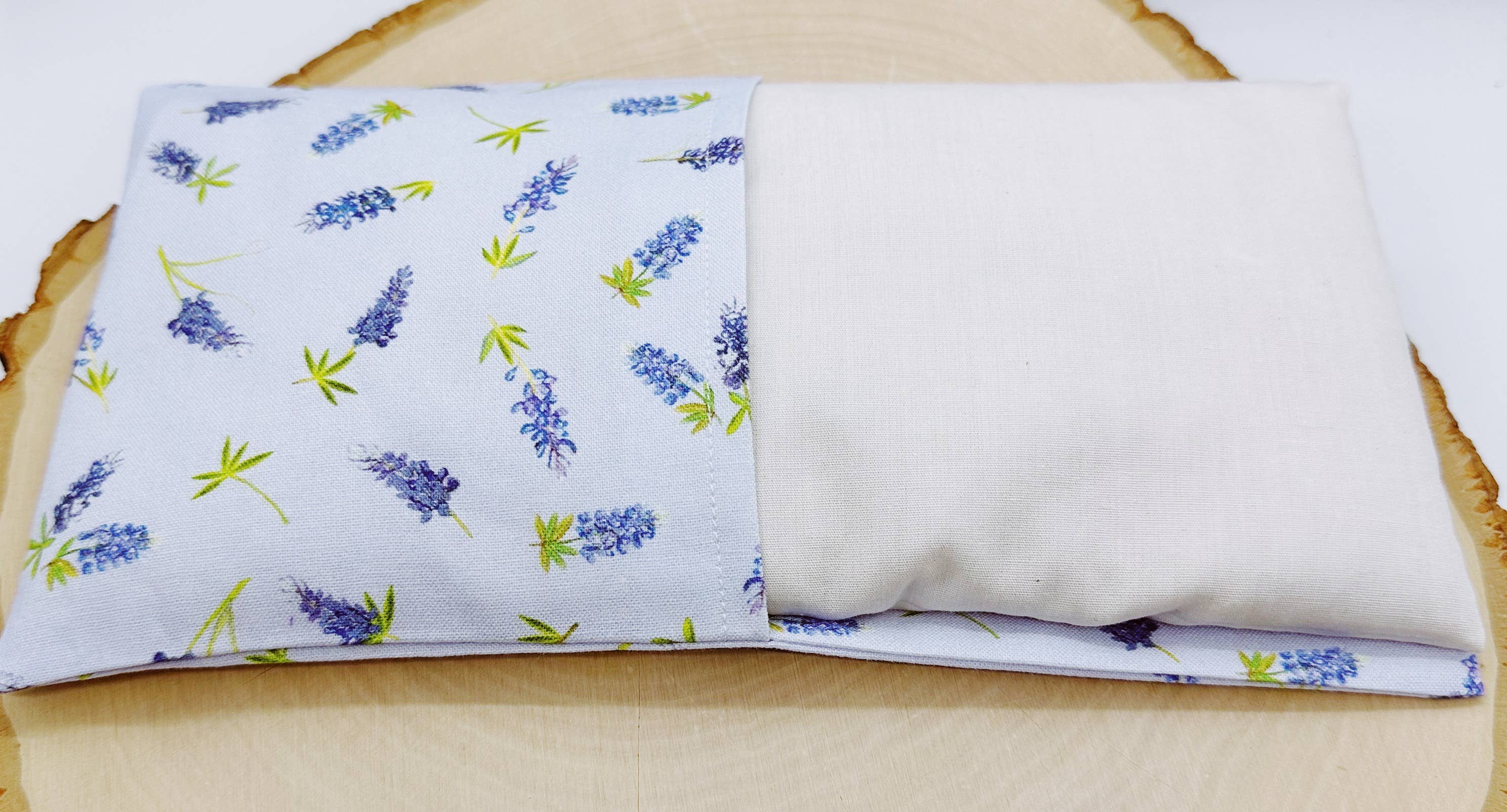 Wellness & Oils - Wholesale Spa/Therapy Pillow - Lavender Eye Pillow with Washable Cover-Blue Lavender Field3