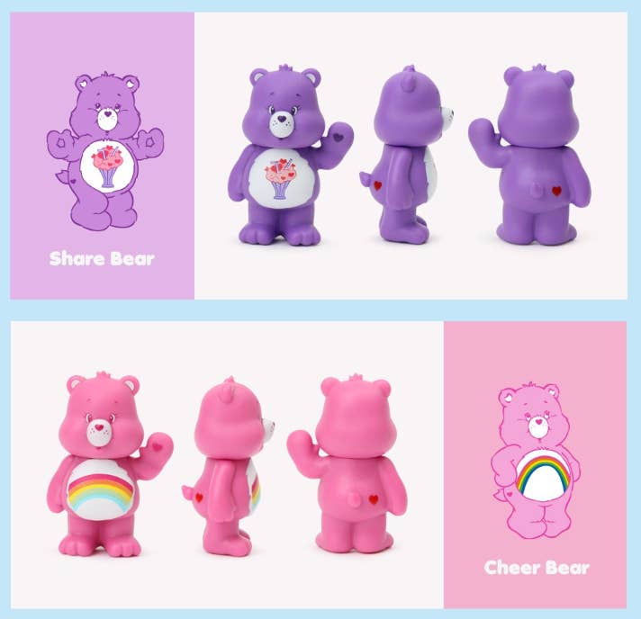 K-Wonderland - Wholesale Figurine Toy - Kids - Care Bears Random Blind Figure Box – Ver.110