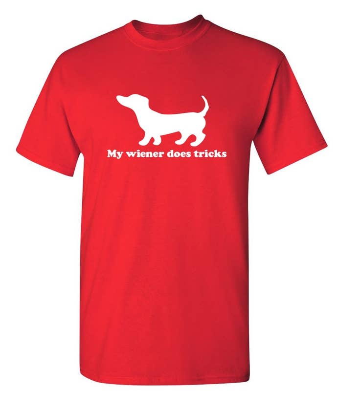 Feelin Good Tees - Wholesale Screen Printed T-Shirt - Unisex - My Weiner Does Tricks4