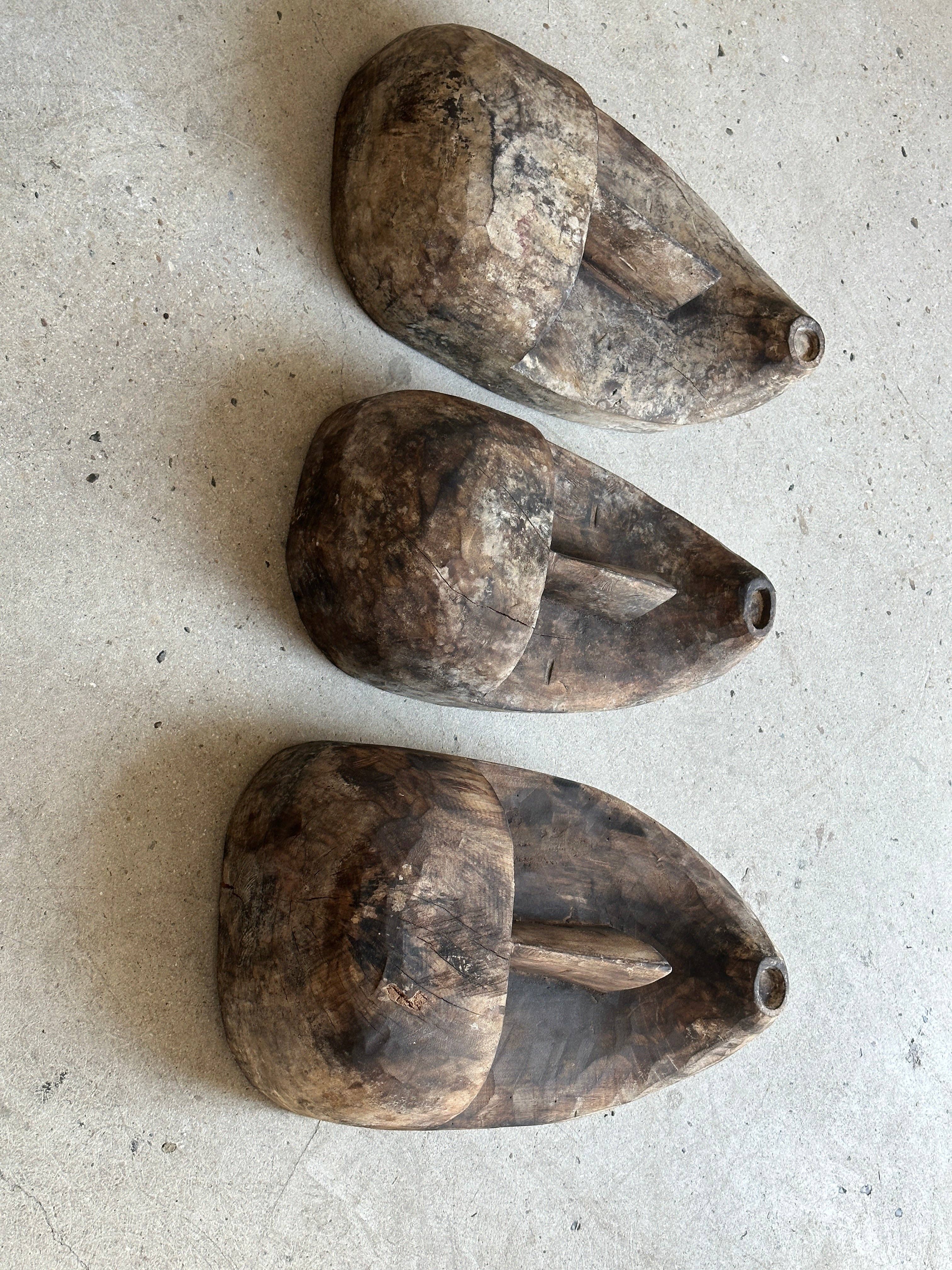 Office Objets – wholesale Skulptur – Stor Timor-mask i patinerat trä, höjd ca 50 cm (3 stycken)28