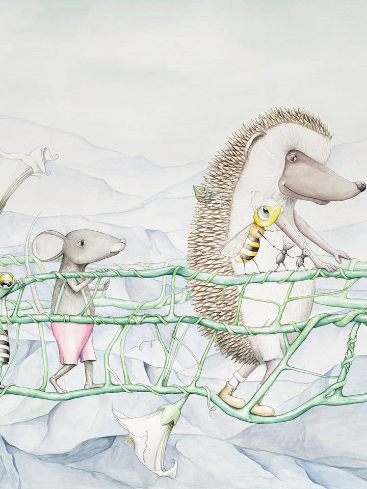 Deixar para Trás o Medo Impressão Giclée por atacado de Katie Crawford Art